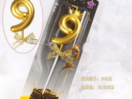 Number Cake Candle (0-9)