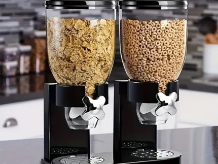 LARGE CAPACITY FOOD STORAGE DISPENSER