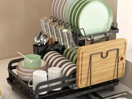 2 TIER DISH DRYING RACK