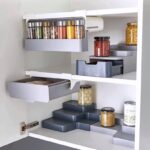 CONVENIENT SPICE DRAWER STORAGE