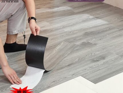 Wood Grain Floor Sticker