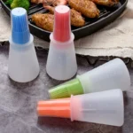 Silicone BBQ Oil Bottle with Brush & Scale - Image 5