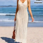 Plus Size, Inaba Orientation Women's Elegant Double V-Neck