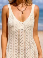 Plus Size, Inaba Orientation Women's Elegant Double V-Neck - Image 4