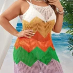 Women'S Plus Size Polyester Crew Neck