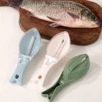 Transparent Fish Scale Remover Tool with Ergonomic Handle - Image 2
