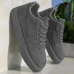 Men's Fashionable Gray Sneakers - Image 3