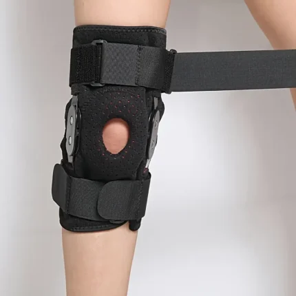 1pc Adjustable Knee Brace with Dual Metal Stabilizers