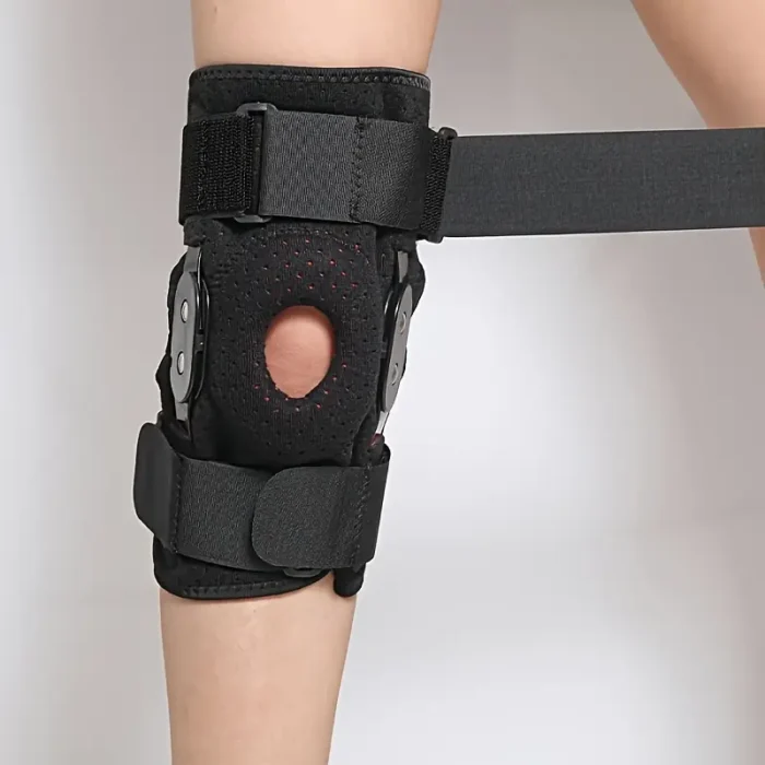 1pc Adjustable Knee Brace with Dual Metal Stabilizers - Image 1