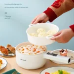 Compact Electric Pot and Frying Pan with Smart Digital Display