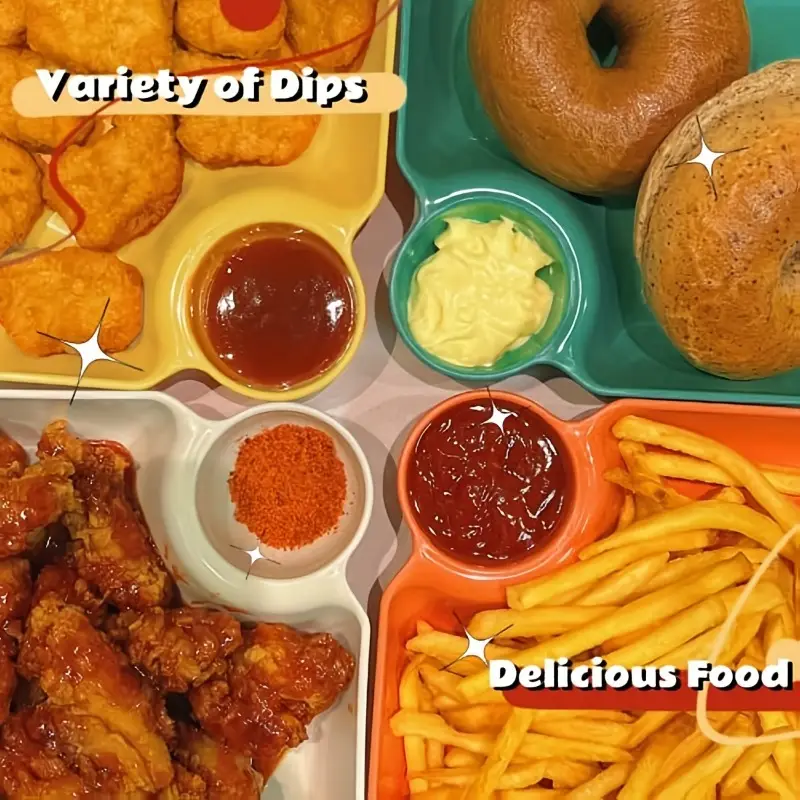 1692868354471-b312b255421045cda344392be6368558-goods 4pcs Durable Plastic Serving Platter Set - Image 4