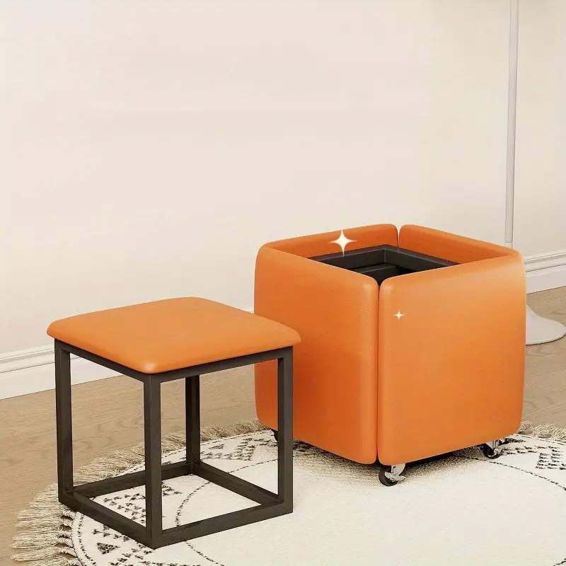 1719742804741-07828c6ba5044c3cbae22fa28fb7aea8-goods 5-in-1 Space-Saving Storage Set with Metal Frame - Image 3