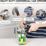 Easy-Grip Stainless Steel Can Opener - Image 5