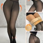 2pcs Set Fleece-Lined Leggings