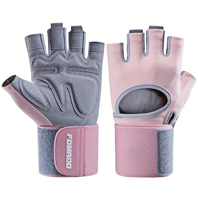 2a308d6f-cd68-47ac-be96-7b35cca11f5e 1 Pair Women'S Breathable Gym Gloves - Image 5