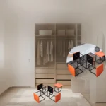 5-in-1 Space-Saving Storage Set with Metal Frame - Image 8