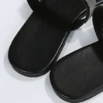 Women's Sparkling -dorned Slip-On Flat Sandals - Image 3