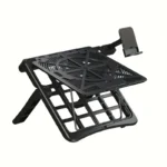Adjustable Laptop Stand for 17.3-Inch Notebooks, Portable Desktop Riser with Dedicated Phone - Image 5
