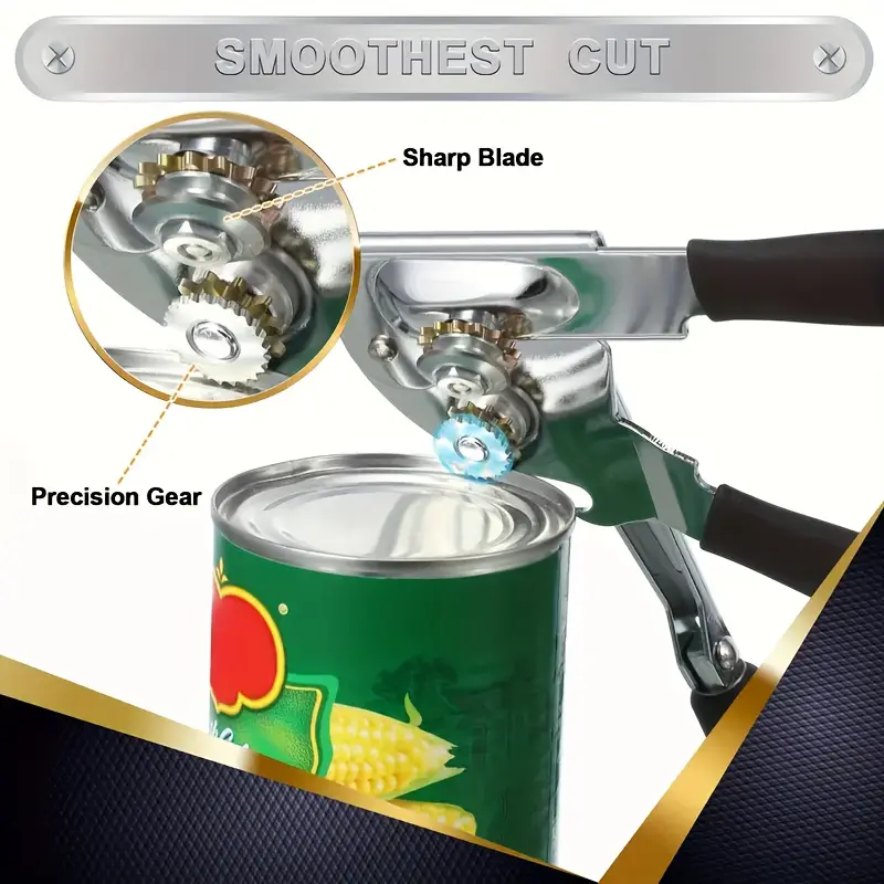 472e839c-918c-40c9-bd96-de12d1b32720 Easy-Grip Stainless Steel Can Opener - Image 6