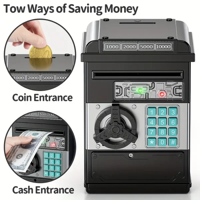 Youngsters HOME Interactive ATM-Style Penny Bank for Youngsters - Image 2