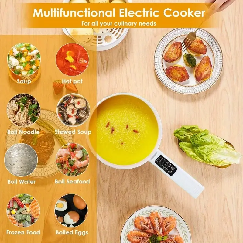 55f27b9cc362482ebf8bd6d749ec6914-goods Compact Electric Pot and Frying Pan with Smart Digital Display - Image 8