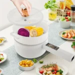 Compact Electric Pot and Frying Pan with Smart Digital Display - Image 9