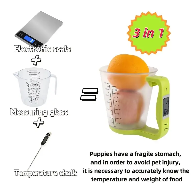 755b1afe-7c0f-4947-b4e9-a55110eea46f 600ml Smart Measuring Cup with Thermometer - Image 3