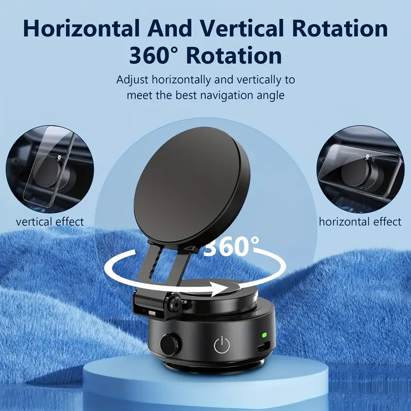 7775d320-2c88-4b92-ab38-b5d98dc8deaa Upgraded Magnetic Phone Holder with 360° Rotation - Image 5