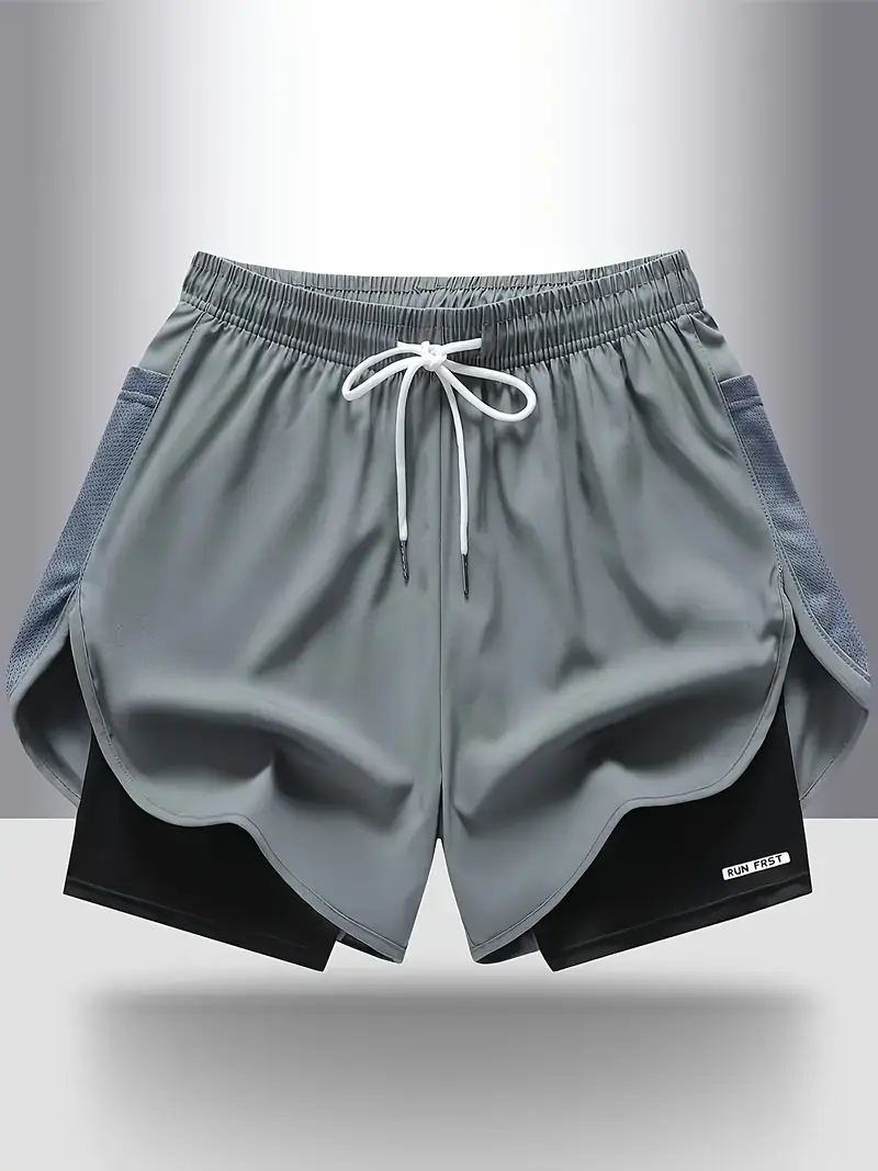 82151eb0-b2fe-4bae-a4e2-c46977a7c422 Women'S Summer Casual Shorts, Double Layered Faux Two-Pocket Design - Image 7