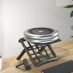 Adjustable Laptop Stand for 17.3-Inch Notebooks, Portable Desktop Riser with Dedicated Phone - Image 4