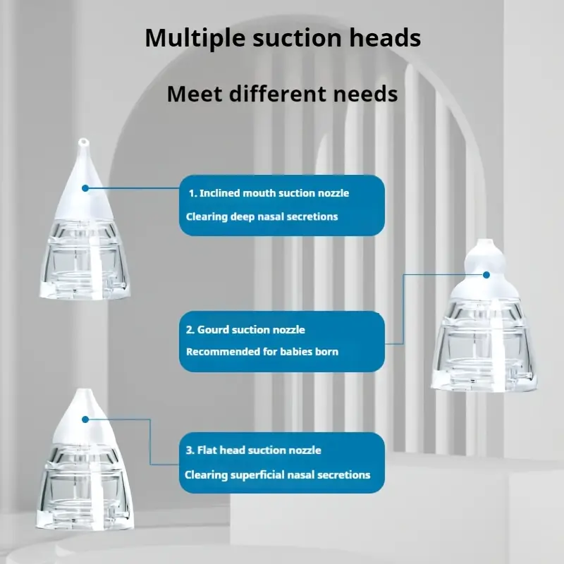 94483fc2-20e2-4427-8ad9-f3a45b6a5362 1pc Portable Electric Baby Nasal Cleaner - Image 4