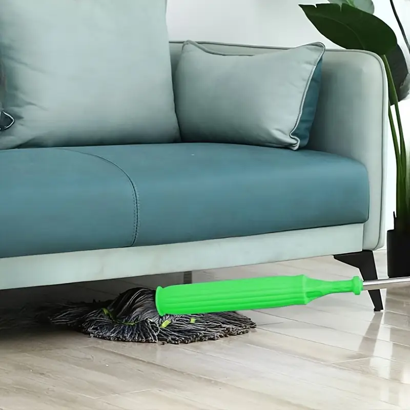 97a526f0-ae62-478e-a891-e12c79255cb1 Hands-Free Mop with Green Handle & White Bucket - Image 4
