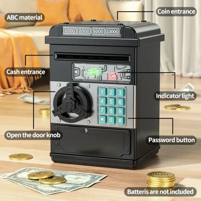 Youngsters HOME Interactive ATM-Style Penny Bank for Youngsters - Image 7