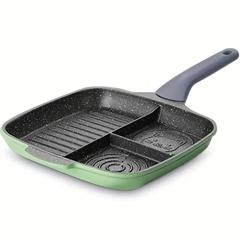 b904c76b-5b97-4567-9688-d6eb15b52a8e Cooker King, 1pc 3-In-1 Non-Stick Square Skillet Griddle Pan - Image 3