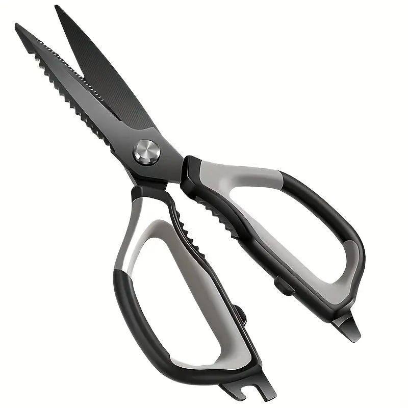 bd1e3fd0-8ec1-48c3-8d26-6e25bac4401f 1PC Professional Kitchen Scissors, Triple-Edge Sharpness - Image 2