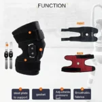 1pc Adjustable Knee Brace with Dual Metal Stabilizers - Image 8