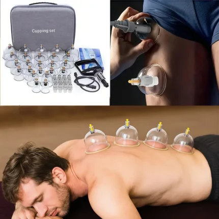 1 Set Cupping Relaxation Kit with Multiple Sizes of Vacuum Cups