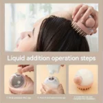 1pc/2pcs Multifunctional Shampoo Brush with Liquid Dispenser - Image 3