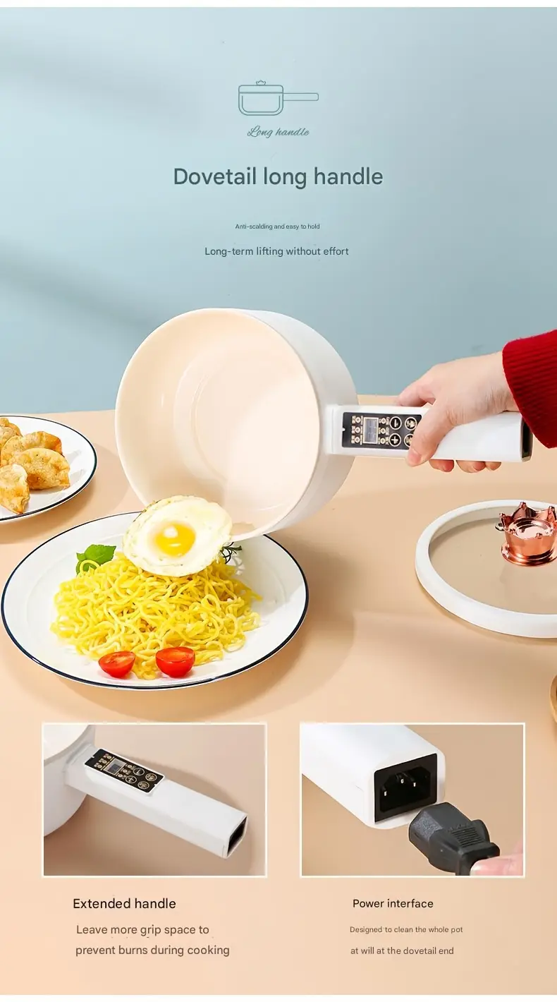 f5247c51-0e27-4fba-bcdf-116aa9266ff1 Compact Electric Pot and Frying Pan with Smart Digital Display - Image 3
