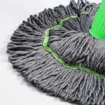 Hands-Free Mop with Green Handle & White Bucket - Image 2