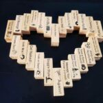 Couple Date night Jenga block tower (48pcs) - Image 2